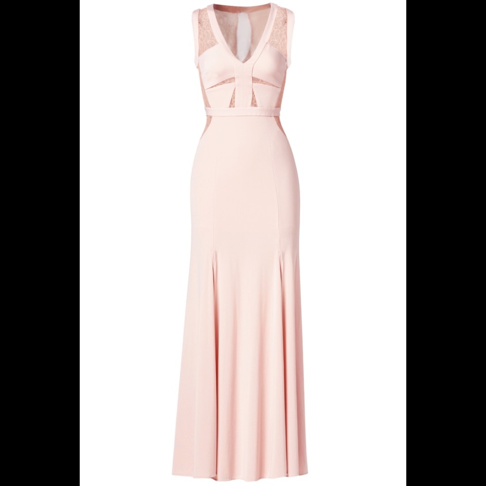 BCBG Christy Gown in Blush